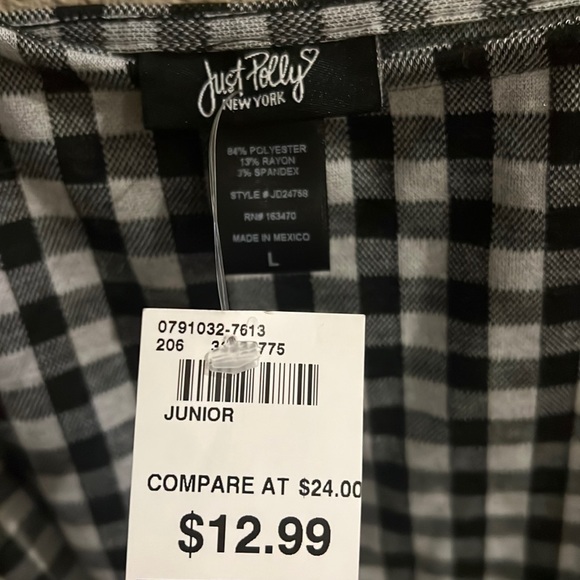 plaid dress Large - Picture 2 of 4